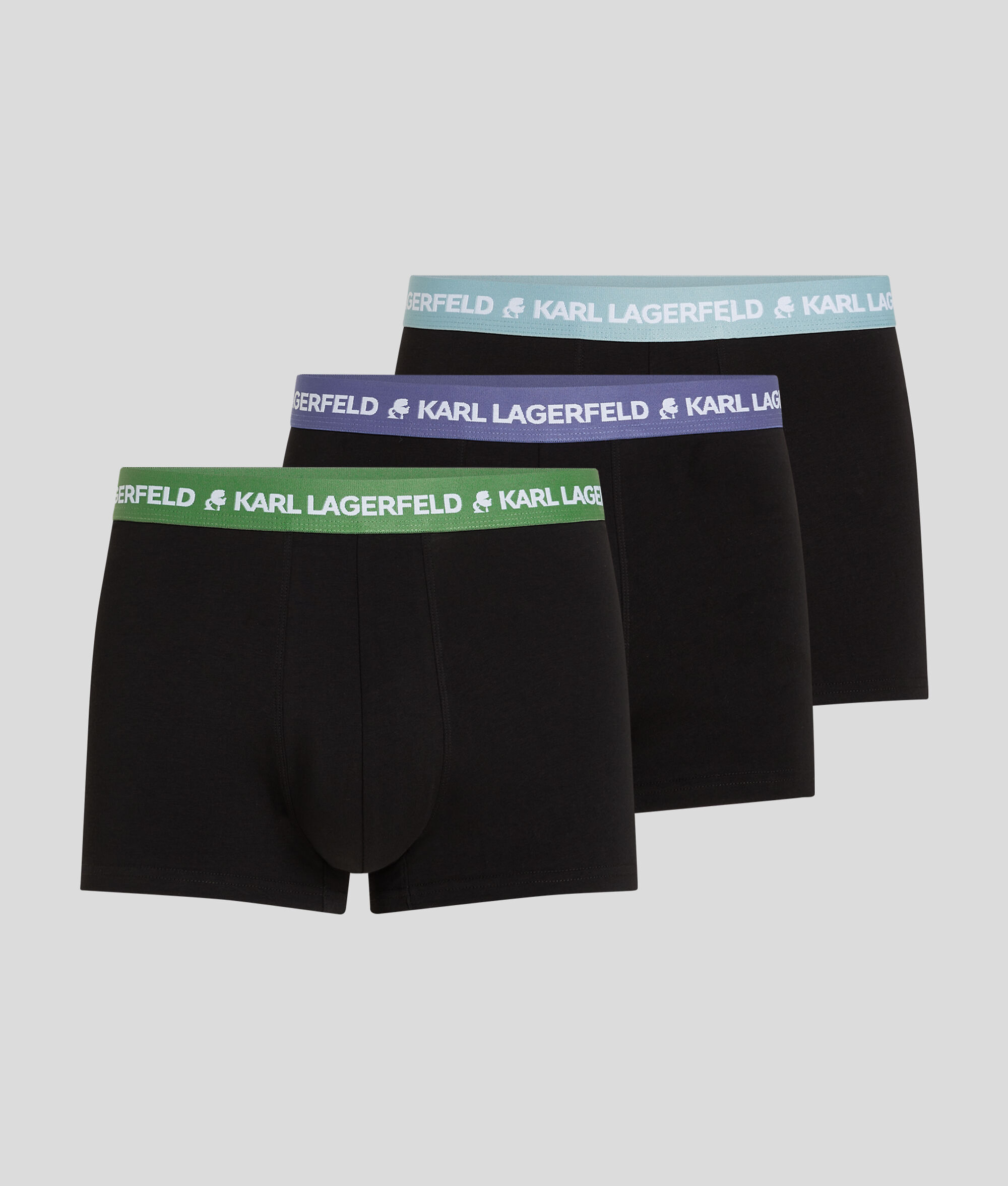 (image for) Top-Tier KARL LOGO TRUNKS - 3 PACK